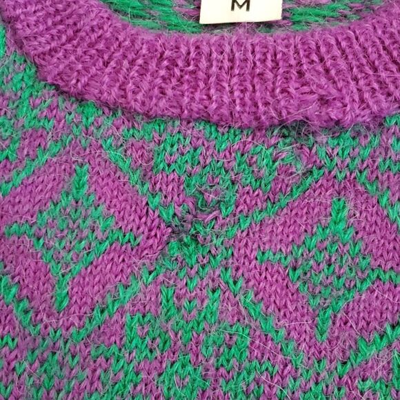 Vintage Millma 100% Alpaca Sweater Dress Size M - Picture 12 of 13